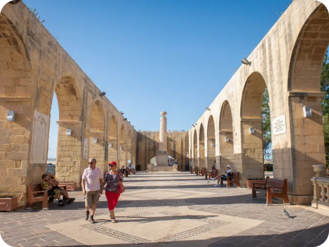 Saluting Battery, Malta