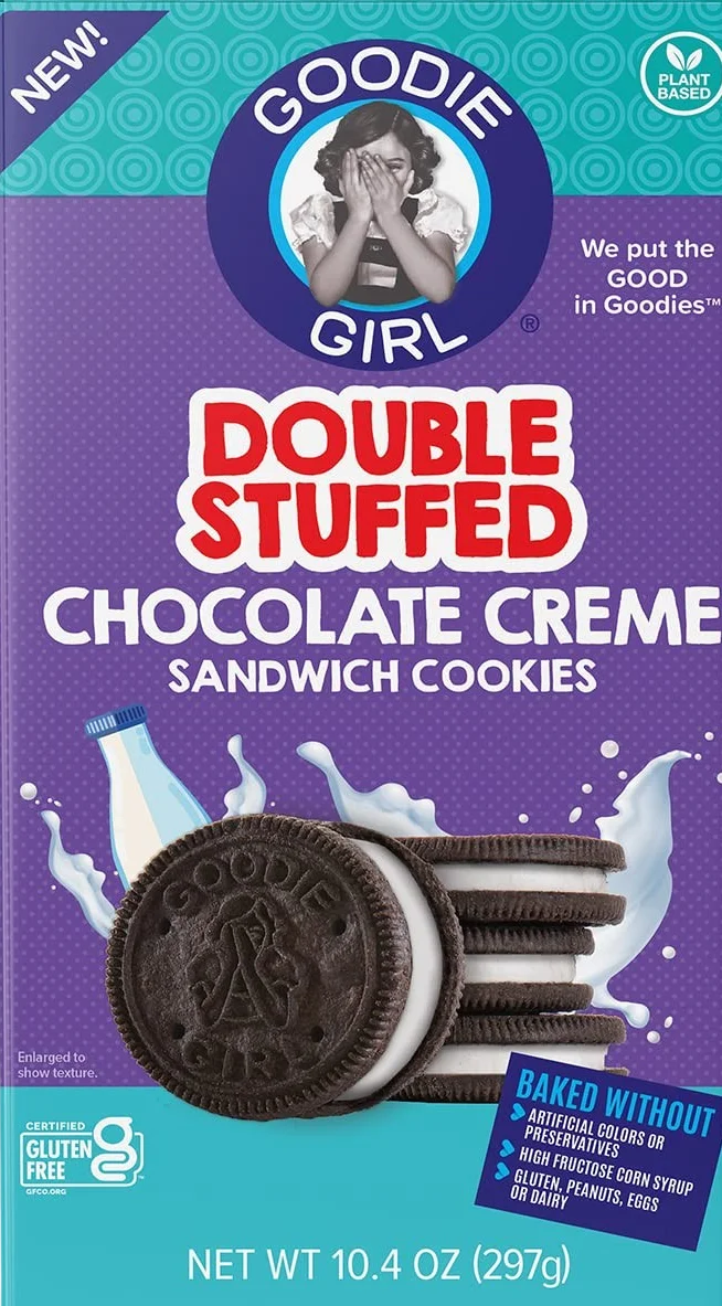 Image of Goodie Girl Double Stuffed Chocolate Cream Cookie
