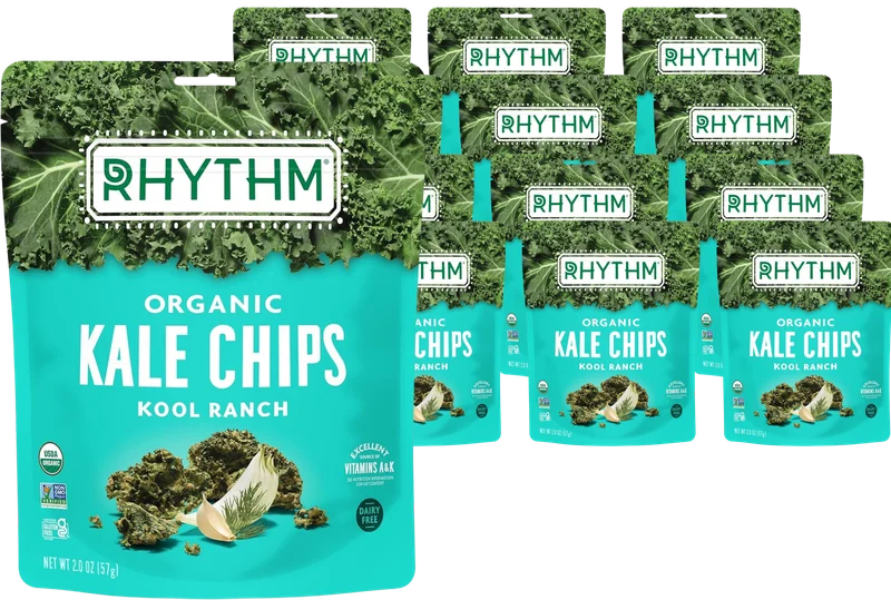 Image of Rhythm Organic Kool Ranch Kale Chips (12 Pack)