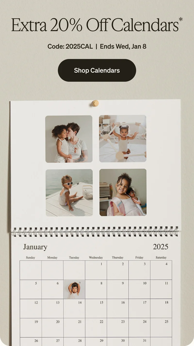 Special Savings: Extra 20% off calendars!