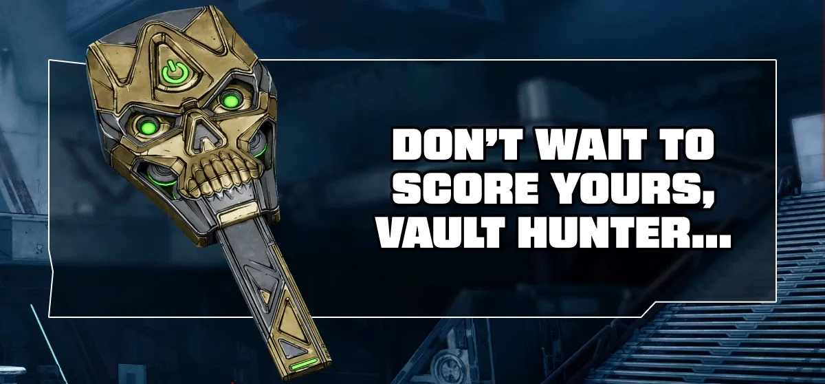 Don't Wait To Score Yours, Vault Hunter...