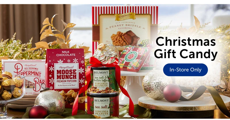 Christmas Gift Candy - In-Store Only. Click To Find Store.