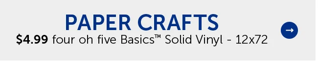 Paper Crafts - $4.99 four oh five Basics™ Solid Vinyl - 12x72