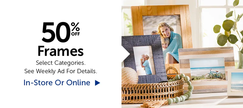 50% Off Frames