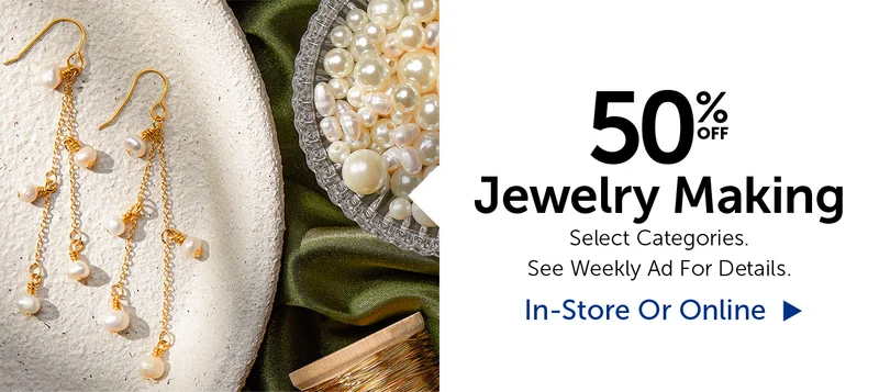 50% Off Jewelry Making