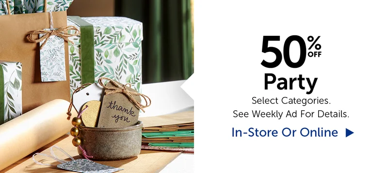 50% Off Party