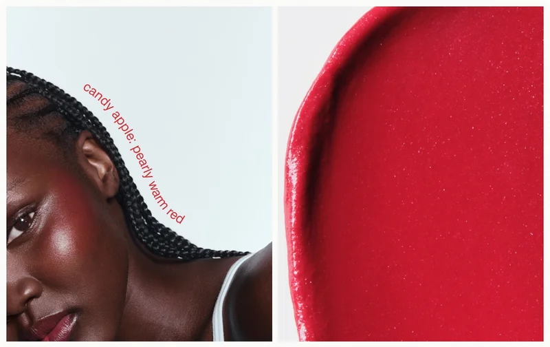 candy apple: pearly warm red
