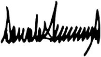 DJT Offical Signature