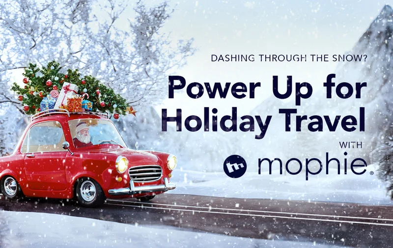 Power Up for Holiday Travel with mophie