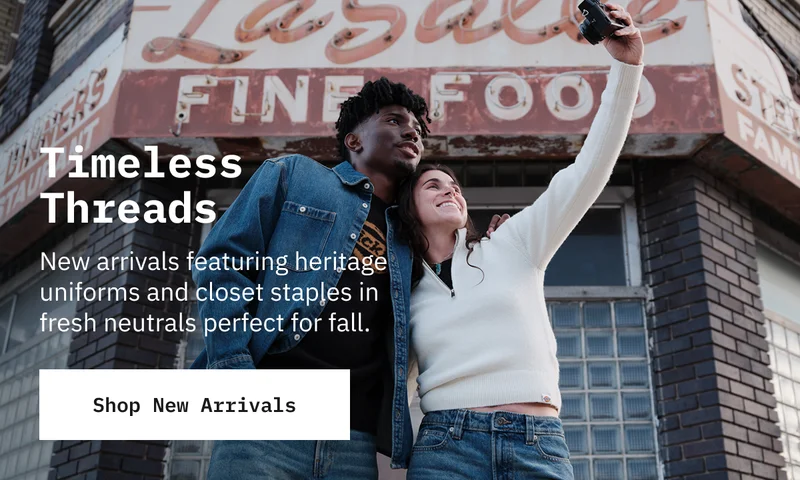 Timeless Threads. Shop New Arrivals.