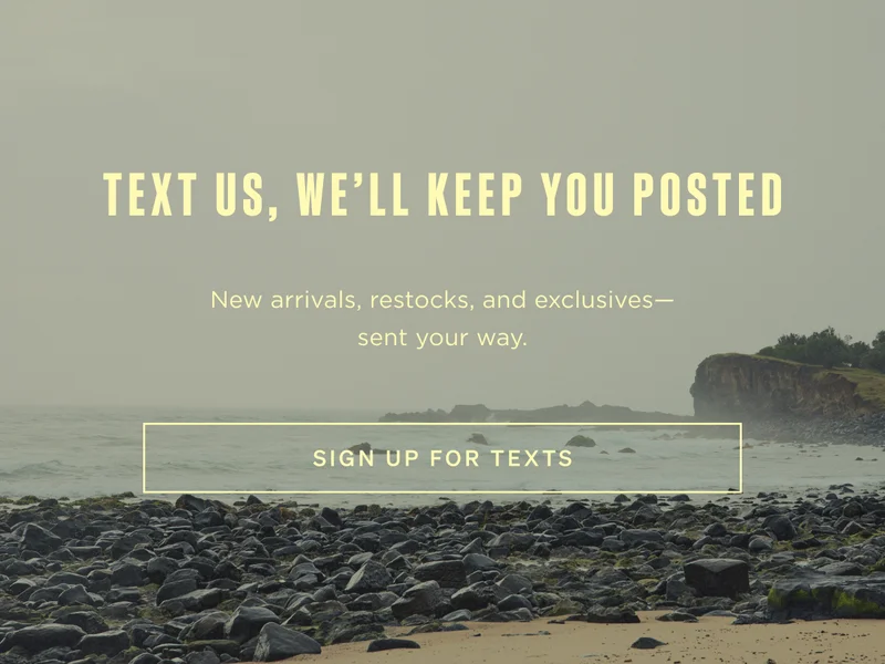 Sign Up For Texts