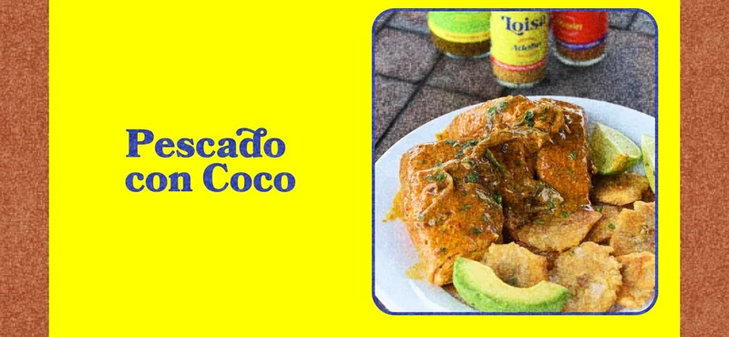 Pescado con Coco