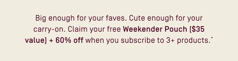 Weekender Pouch