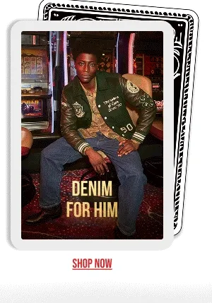 Denim For Him Shop Now