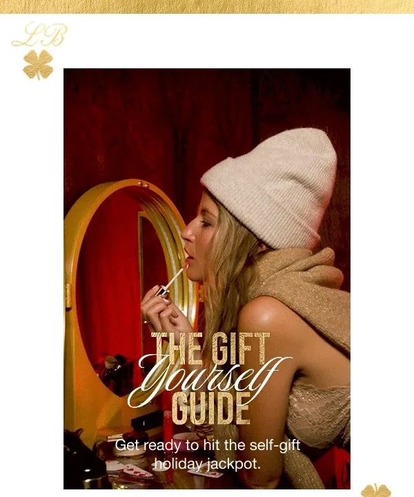 The Gift Yourself Gift Guide Gif