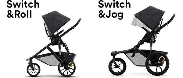 Switch & Bike, Switch & Chill, Switch & Role, Switch & Jog