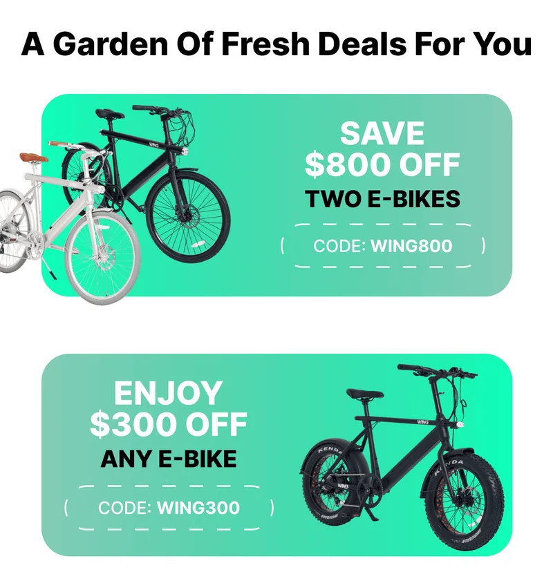 A GARDEN OF FRESH DEALS FOR YOU