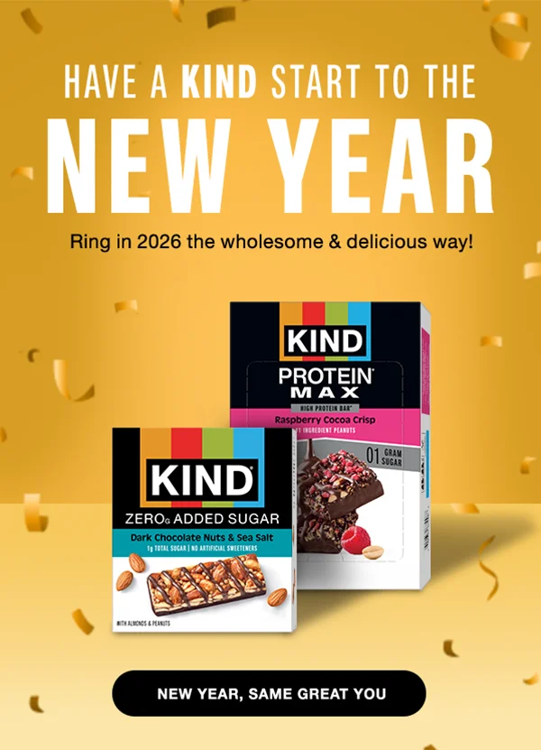 have a KIND start to the new year!