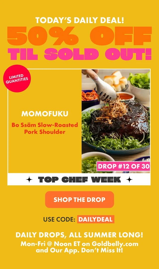 Today's 50% off Drop