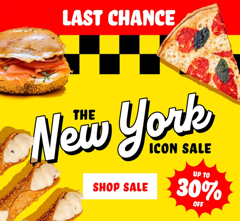 Last Chance for NYC Icons Sale