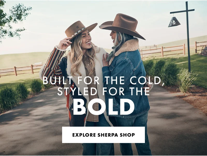 Built for the cold, styled for the bold explore sherpa shop