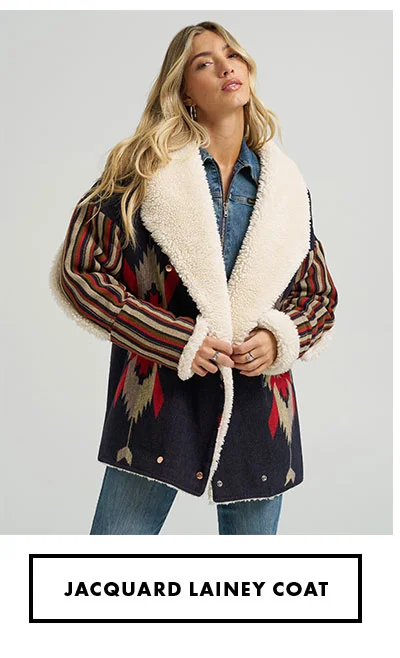 Jacquard Lainey Coat