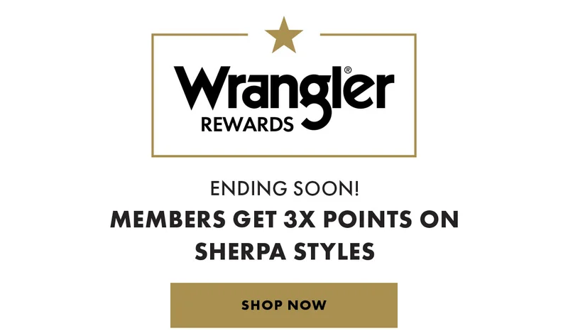 Ending soon! Members get 3x points on sherpa styles