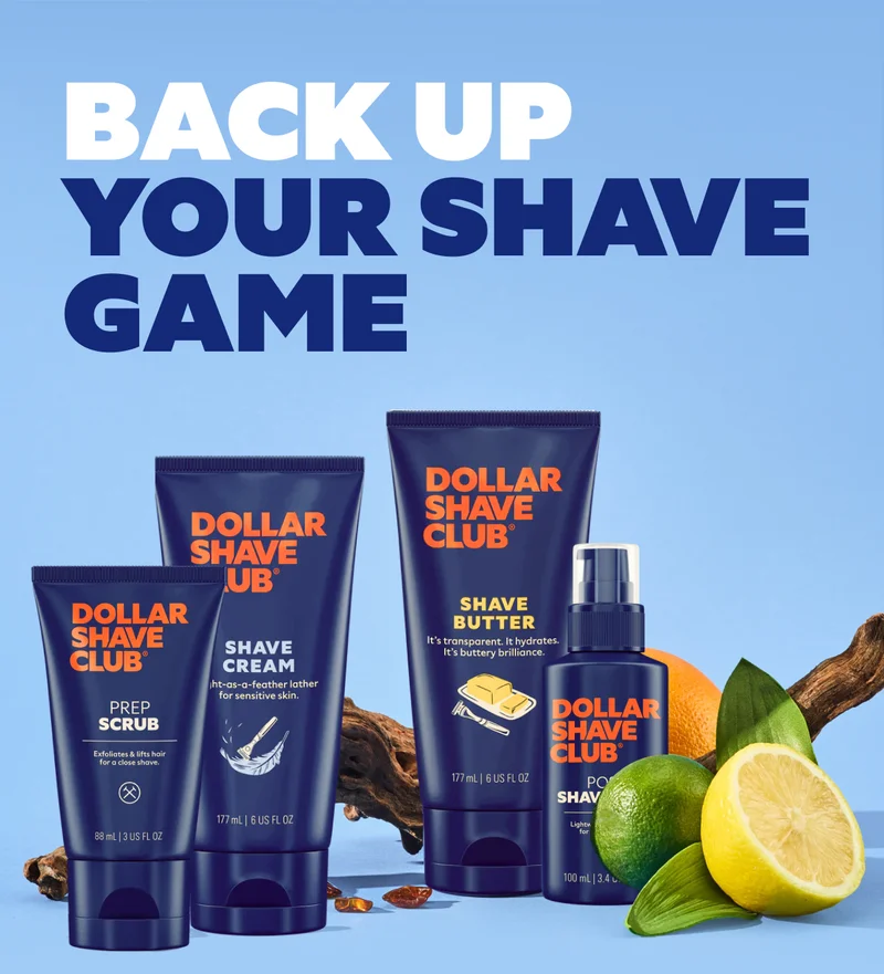 Back up your shave game