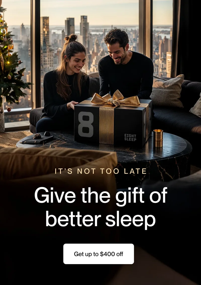 It’s not too late Give the gift of better sleep