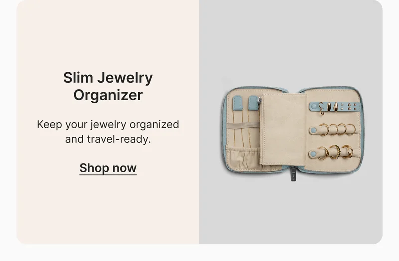 Slim Jewelry Organizer