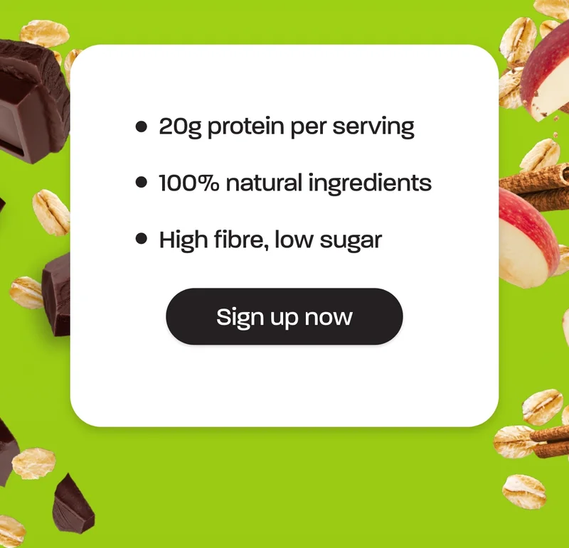 - 20g protein per serving - 100% natural ingredients - Low sugar and vegan
