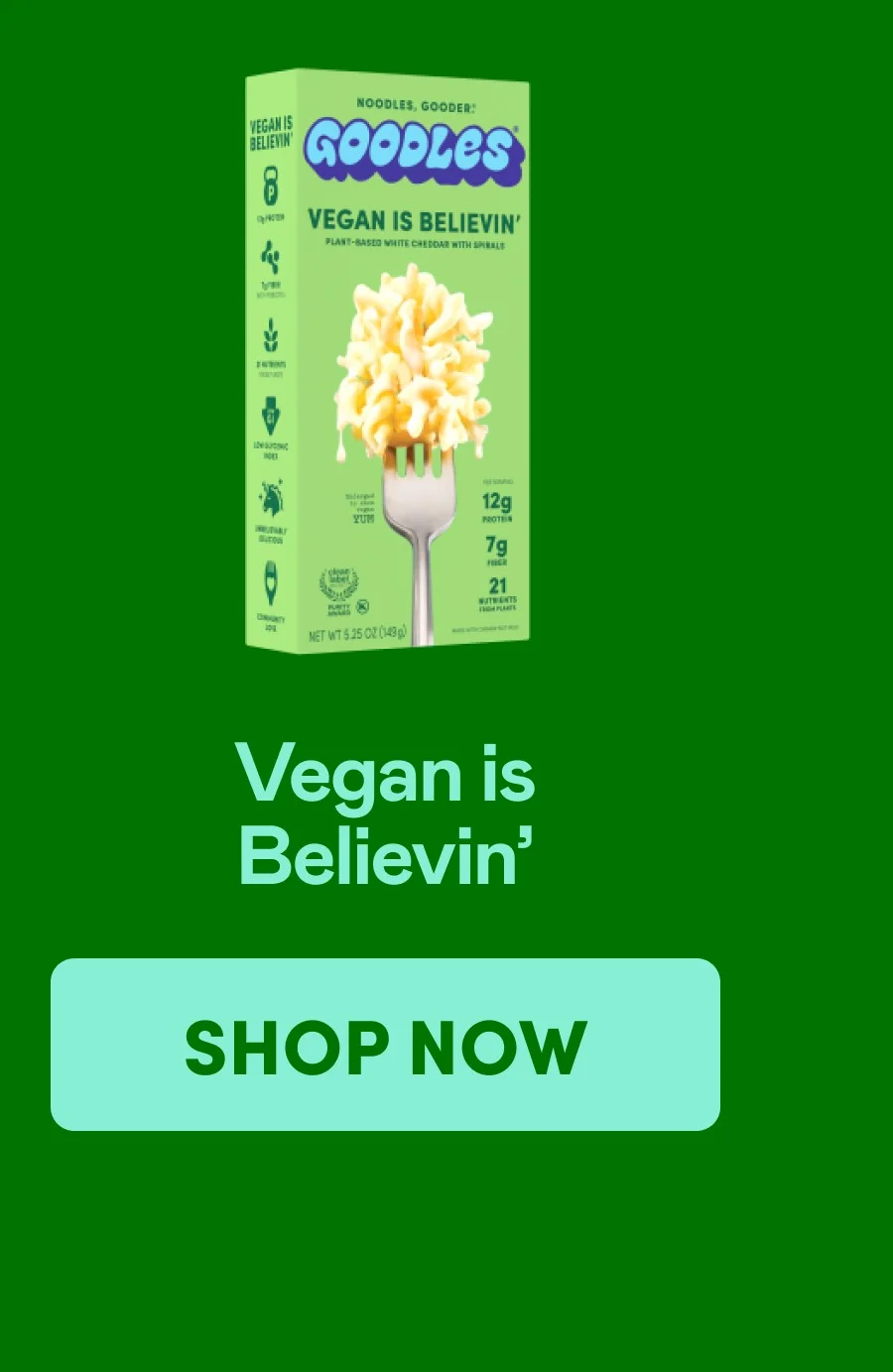 Vegan is Believin’