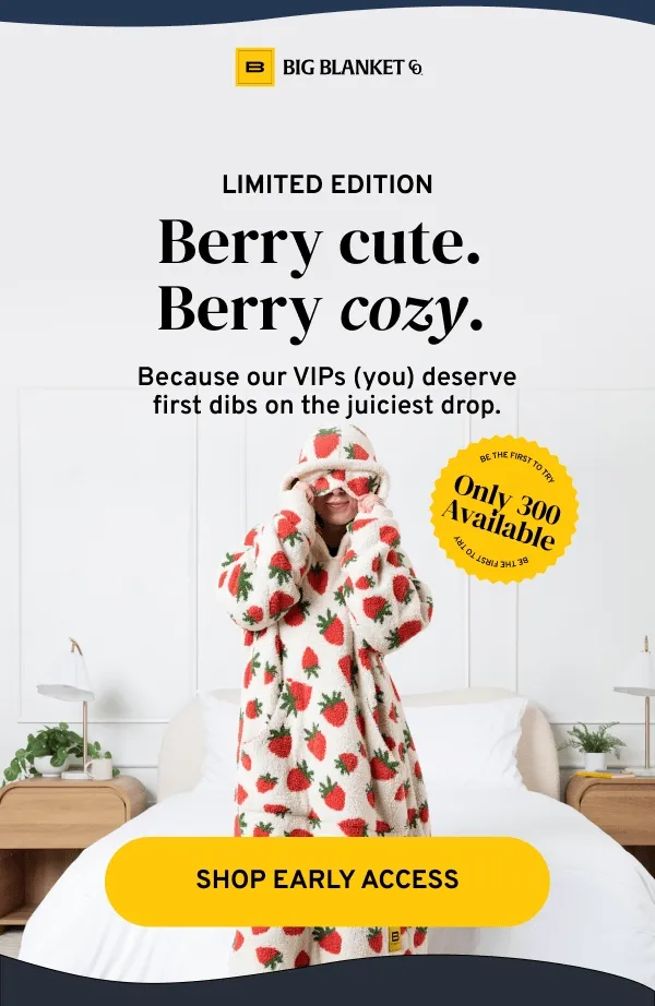 Berry cute, berry cozy limited edition drop