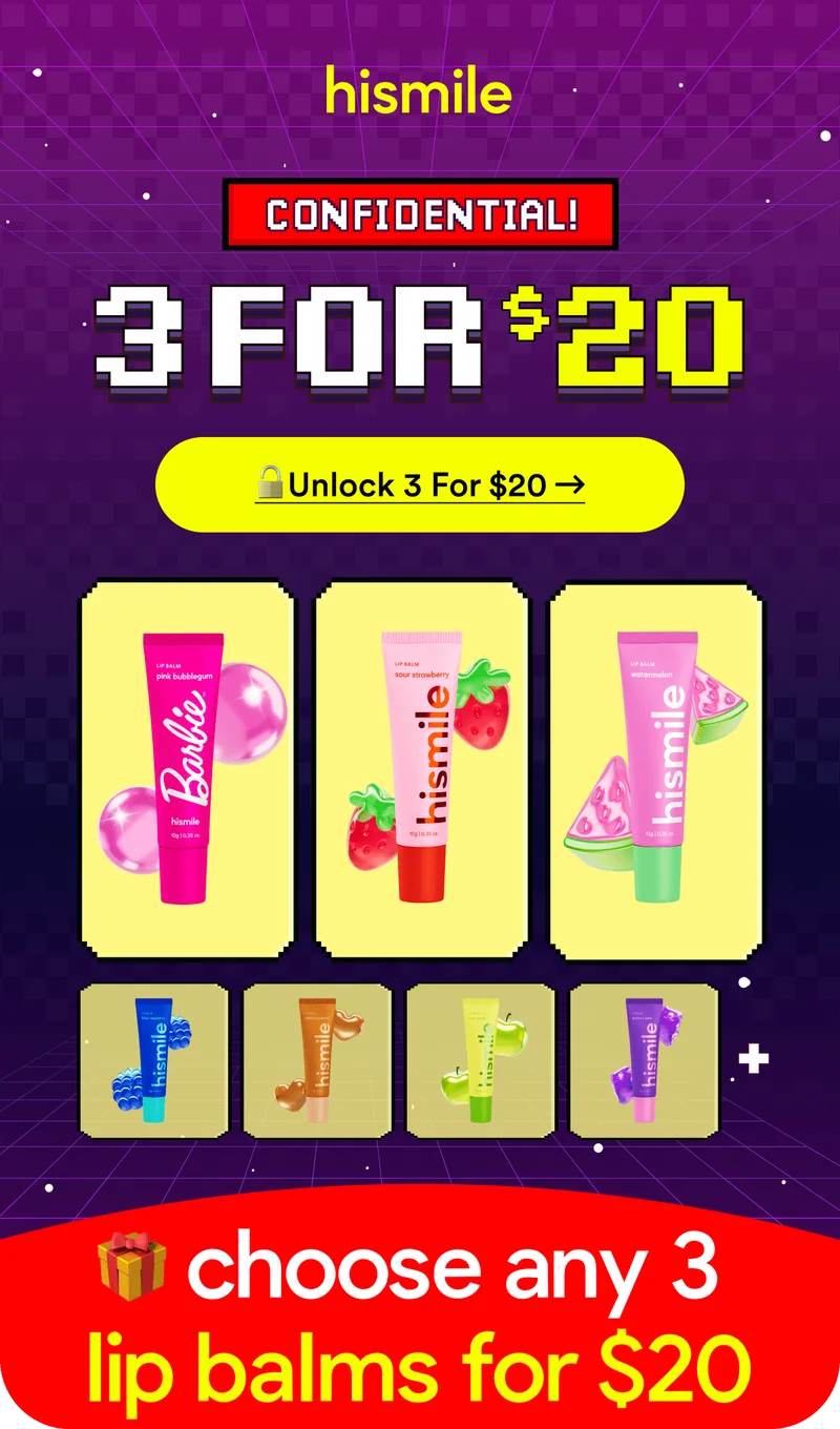 CONFIDENTIAL! 3 FOR $20. Choose any 3 lip balms for $20.