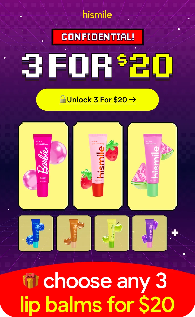 CONFIDENTIAL! 3 FOR $20. Choose any 3 lip balms for $20.