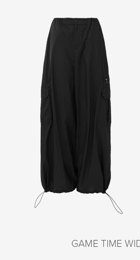 GAME TIME WIDE LEG JOGGER