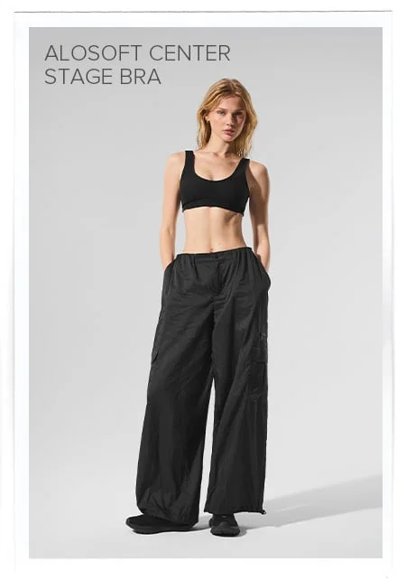 ALOSOFT CENTER STAGE BRA