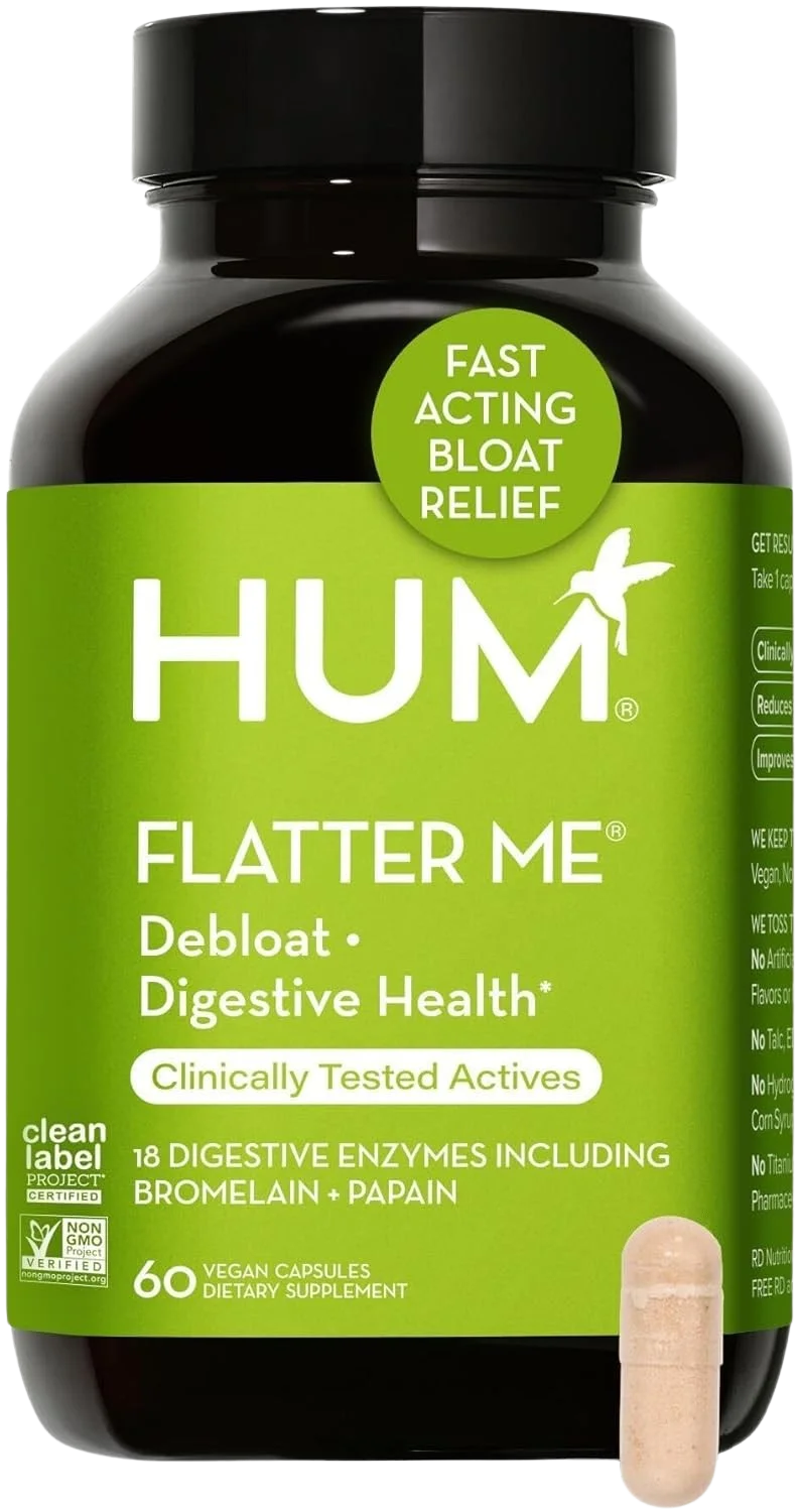 Image of Hum Nutrition Flatter Me - For Bloating and Digestive Health (60 CT)