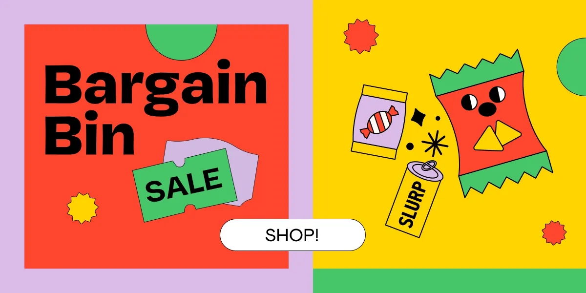 Bargain Bin Sale