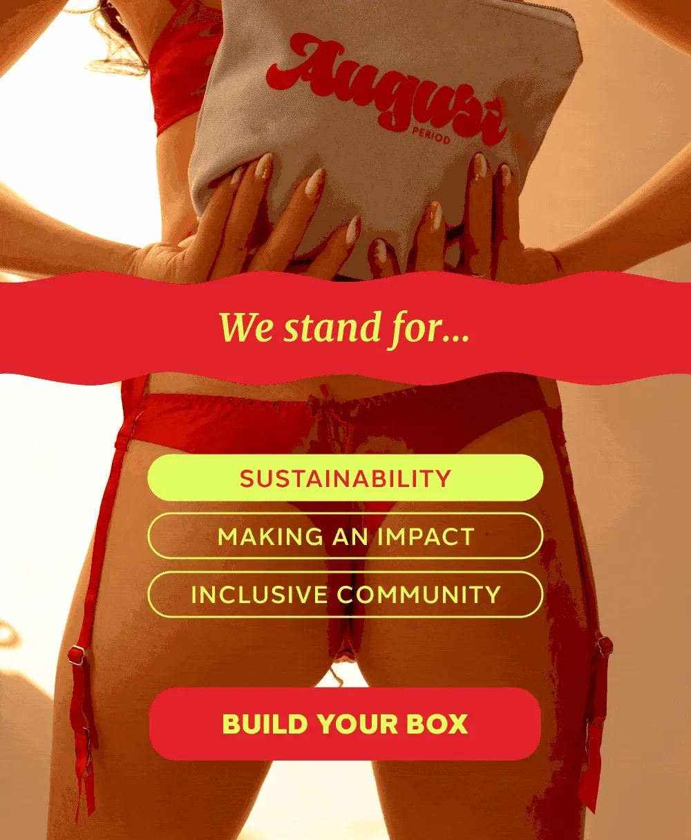 WE STAND FOR Sustainability Making An Impact Inclusive Community  [BUILD YOUR BOX]