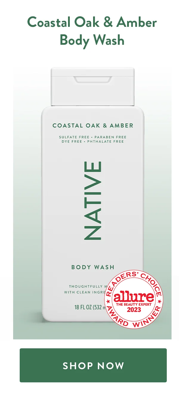 Coastal Oak & Amber Body Wash Add Allure badge | SHOP NOW
