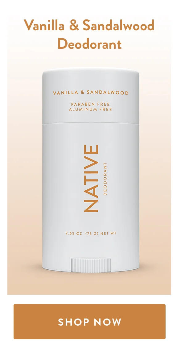 Vanilla & Sandalwood Deodorant | SHOP NOW
