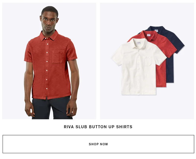 Riva Slub Button Up