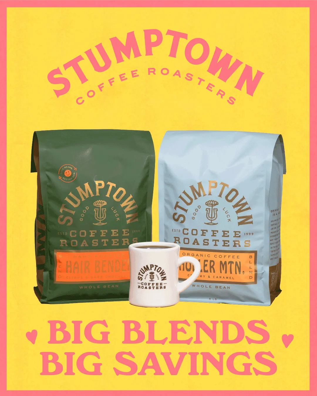 Save 15% on 5lb Blends with code discount code