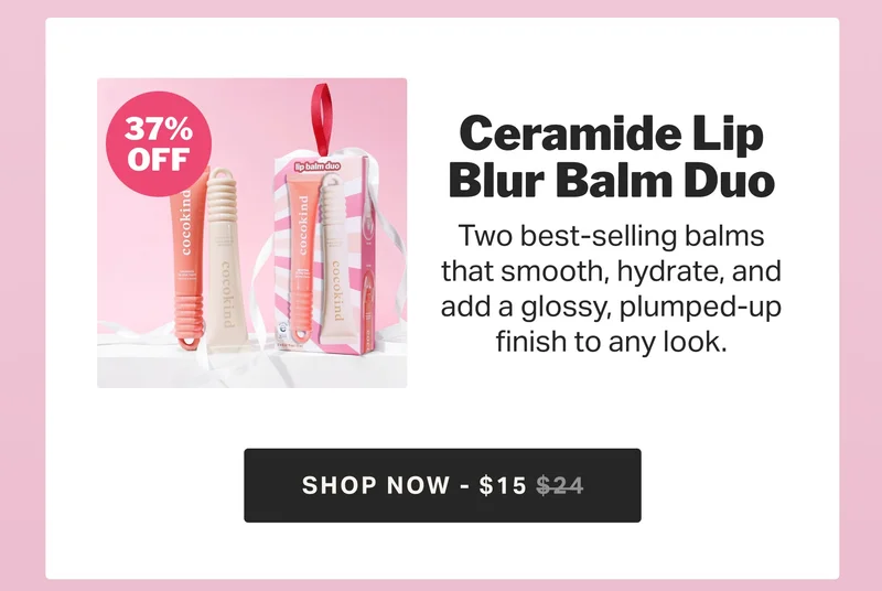 Ceramide Lip Blur Balm Duo