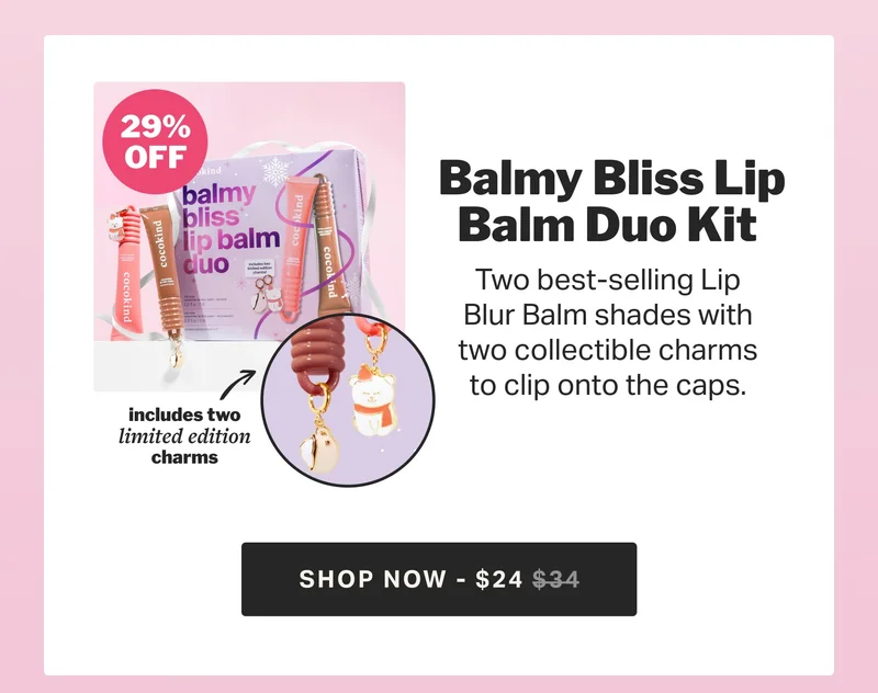 Balmy Bliss Lip Balm Duo Kit