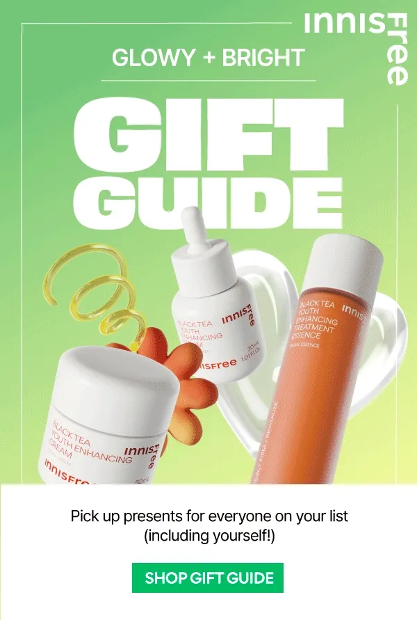 GLOWY + BRIGHT GIFT GUIDE