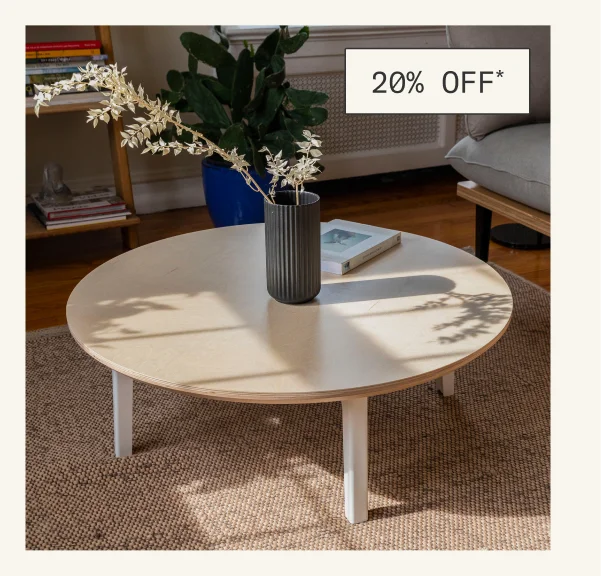 Back in Stock: Save 20% on The Coffee Table