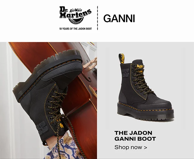 The Jadon Ganni Boot. SHOP NOW