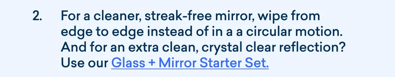 Glass + Mirror Starter Set